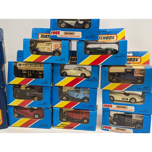 262 - A quantity of Matchbox models in boxes