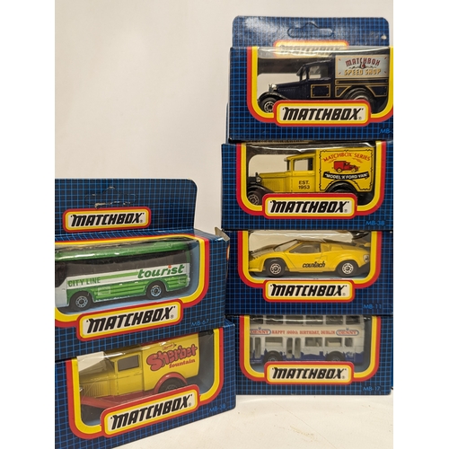 262 - A quantity of Matchbox models in boxes