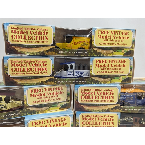 265 - A quantity of Limited Edition Vintage Model Vehicles, Exclusively from Co-Op 99 Tea.