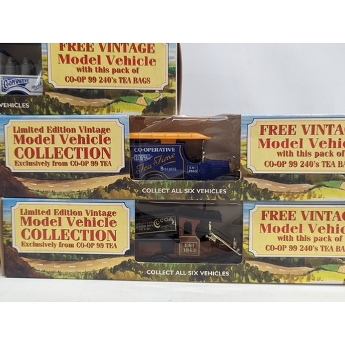 265 - A quantity of Limited Edition Vintage Model Vehicles, Exclusively from Co-Op 99 Tea.