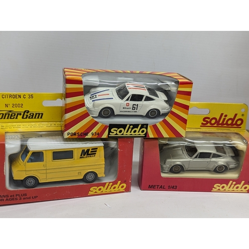 267 - A quantity of Solido model vehicles