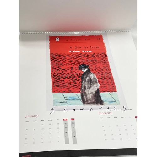 20 - A signed Neil Shawcross No Alibis 2020 calendar.