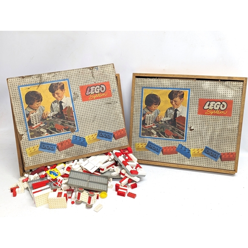 325C - 2 cases of vintage Lego.