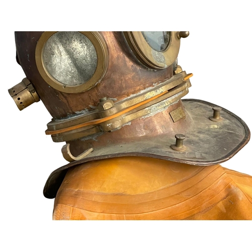 32 - An authentic Deep Sea Divers suit.