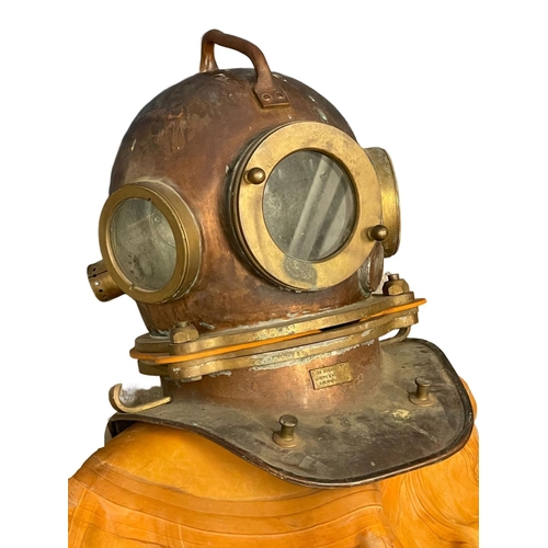 32 - An authentic Deep Sea Divers suit.