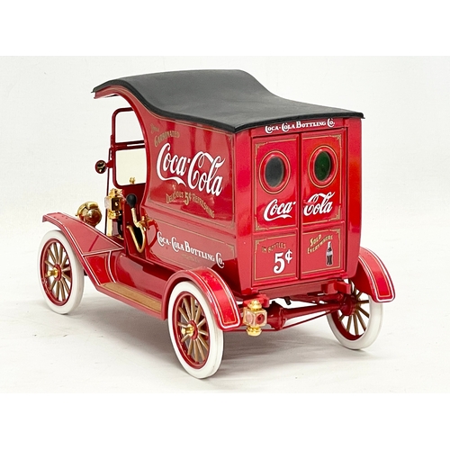 197 - A Franklin Mint Precision Models 1917 Ford Model T Cargo Truck. Coca Cola. 23x13cm.