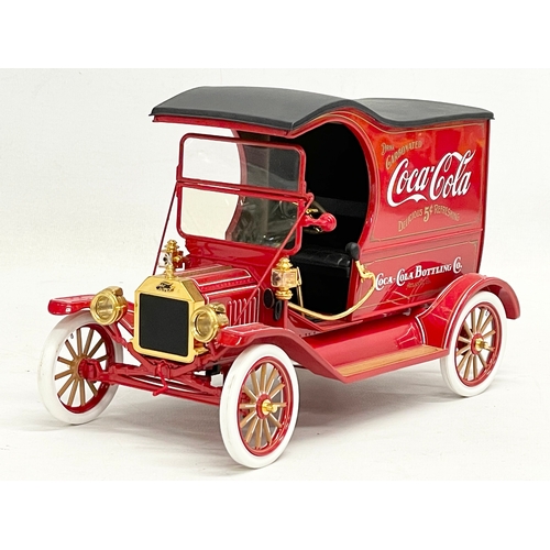 197 - A Franklin Mint Precision Models 1917 Ford Model T Cargo Truck. Coca Cola. 23x13cm.