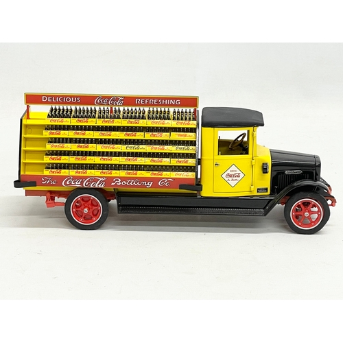 198 - A Danbury Mint 1928 Coca Cola Truck. 25cm