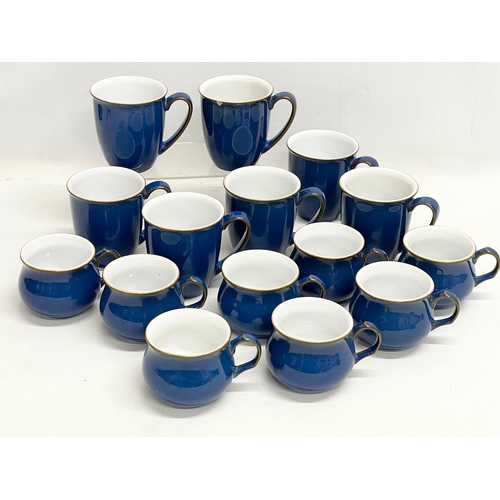 796 - 15 Denby tea and coffee mugs.