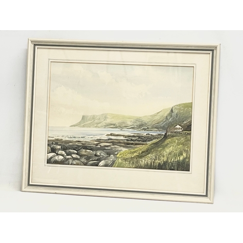 36 - A watercolour by R.T. Cochrane. Painting measures 51x36cm. Frame 68x55cm