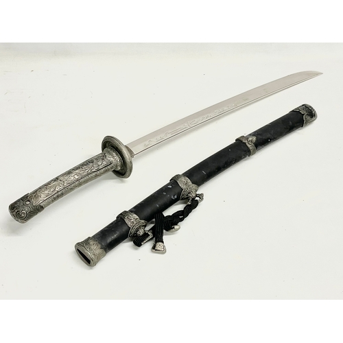 278 - A good quality samurai style sword. 72cm