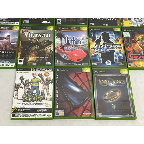 206 - A quantity of XBOX games.