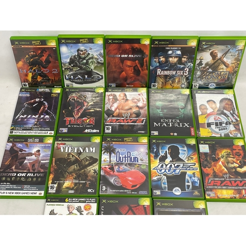 206 - A quantity of XBOX games.