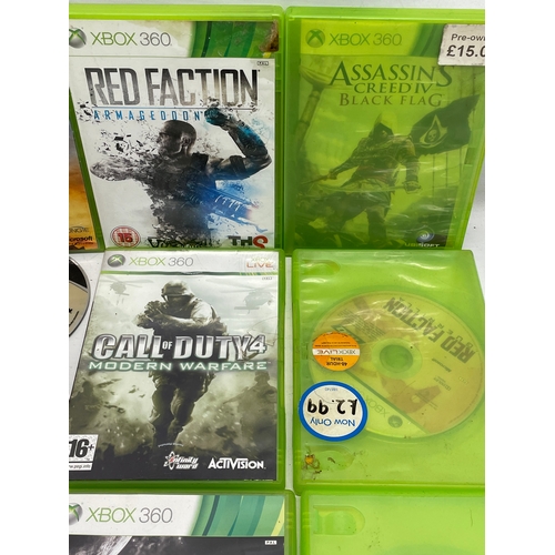 208 - A quantity of XBOX 360 games.