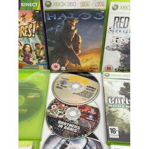 208 - A quantity of XBOX 360 games.