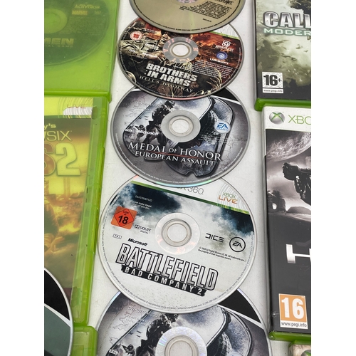 208 - A quantity of XBOX 360 games.