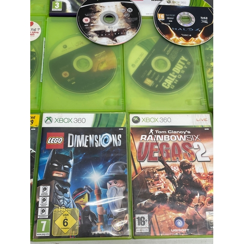 208 - A quantity of XBOX 360 games.