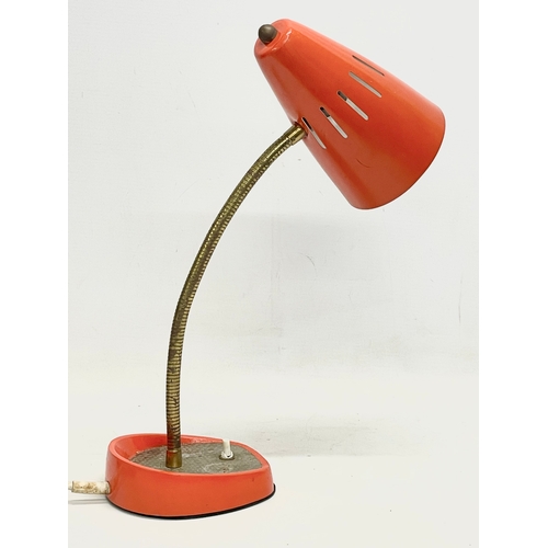 106 - A 1960’s Mid Century desk lamp. 38cm