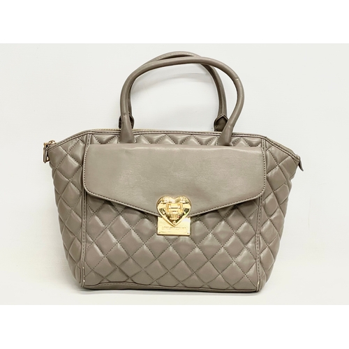 539 - A ladies leather Moschino handbag