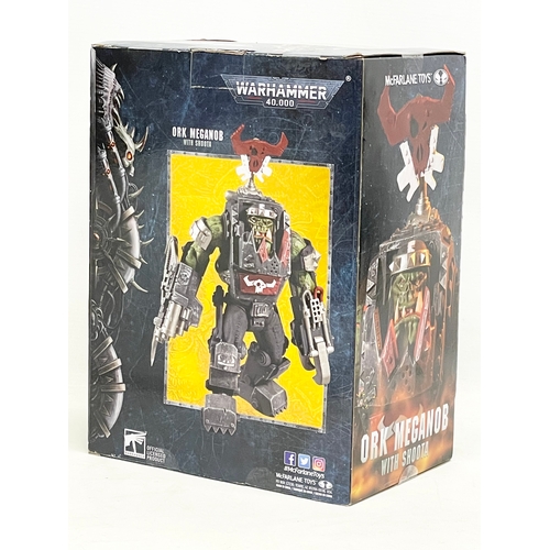 218 - A McFarland Toys Warhammer 40,000 ‘Ork Meganob’ with Shoota in box. 23x15x30.5cm.