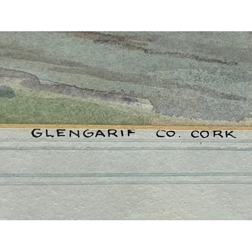 118 - A watercolour by G.W. Morrison. County Cork. Painting measures 46x29cm. Frame 70x50cm