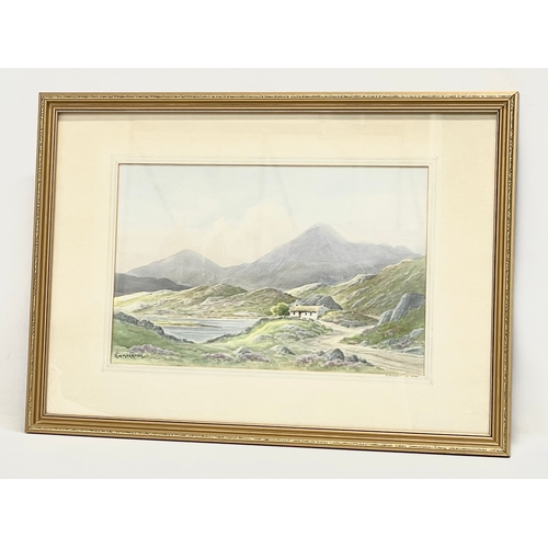 118 - A watercolour by G.W. Morrison. County Cork. Painting measures 46x29cm. Frame 70x50cm