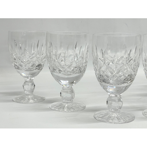 357 - A set of 6 Tyrone Crystal glasses. 12.5cm.