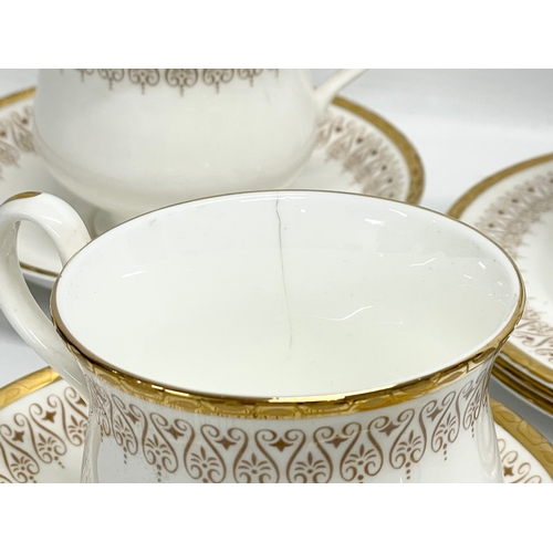 411 - A 20 piece Royal Albert Burlington tea set