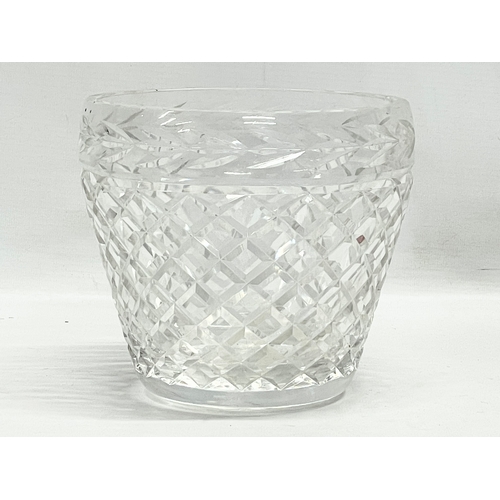 418 - A Waterford Crystal ‘Glandore’ ice bucket. 17x15cm