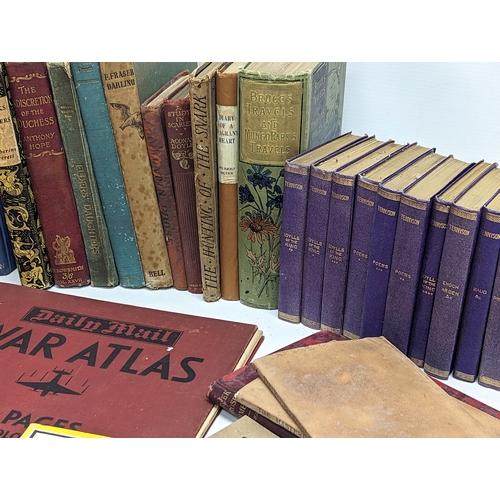 382 - A collection of vintage books