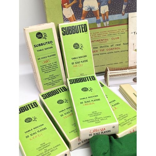 245 - A vintage Subbuteo Table Soccer, 'Continental' Club Edition. The Replica of Association Football. Wi... 