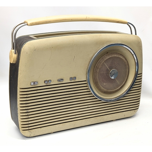 219 - A vintage Bush Radio.