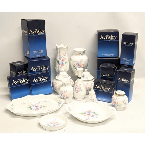 641 - A quantity of Aynsley Pottery 