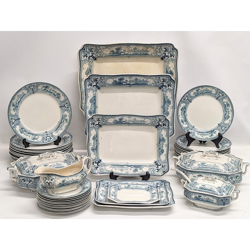 508 - A 45 piece Edwardian 