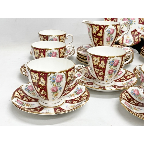 624 - A 38 piece Royal Grafton ‘Gainsboro’ tea set.