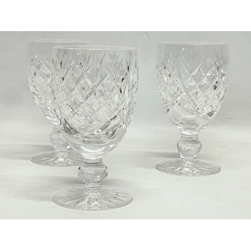 519 - A set of 6 Waterford Crystal ‘Donegal’ drinking glasses.  12.5cm