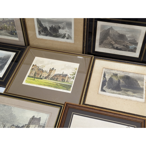 716 - A quantity of vintage Northern Irish prints