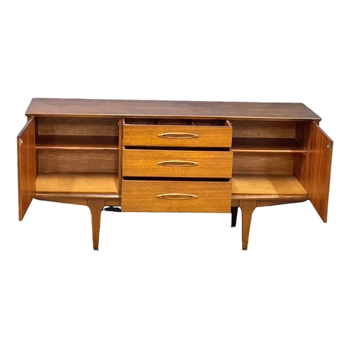 864 - A Mid Century teak sideboard by Jentique. 1960’s. 152x44.5x75cm