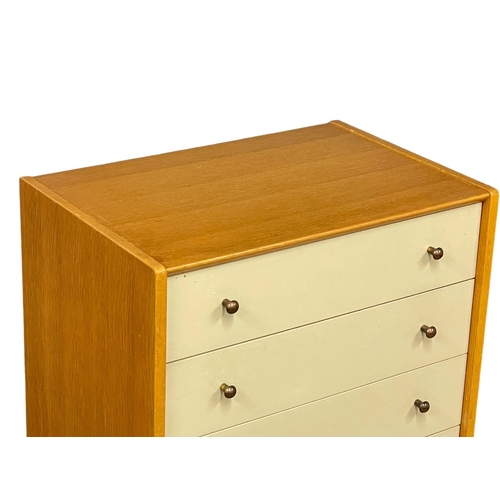 876 - A G-Plan Librenza Mid Century tallboy chest of drawers. 60.5x41x128cm