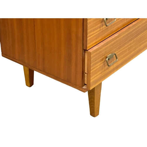 951 - An Avalon Mid Century teak chest of drawers. 82x44x94cm