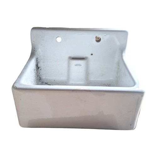 376A - A large Belfast sink.