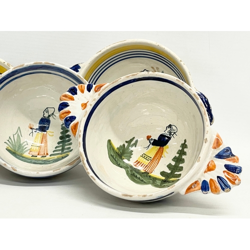 <remonko>Henriot Quimper 1960年代　2枚セット remonko>Henriot Quimper 1960年代 2枚セット remonko>Henriot Quimper