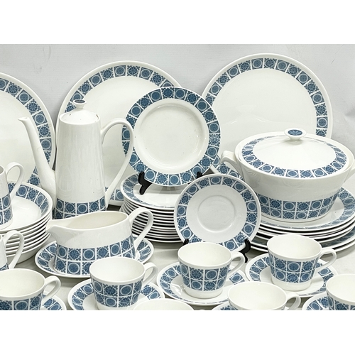 A 68 piece Royal Tuscan ‘Charade’ coffee and dinner set. 8 dinner