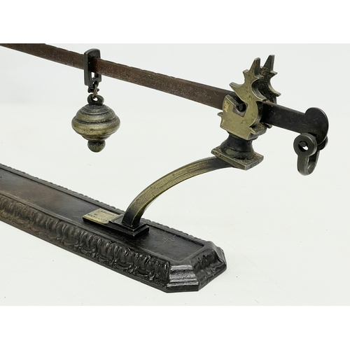 47 - A mid 19th century S.P & sons steelyard postal scales. 33cm