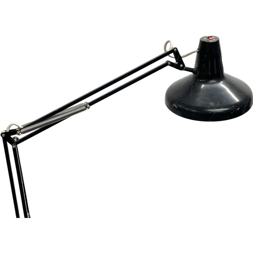 26 - A large 1960’s anglepoise lamp designed by Jacob Jacobsen for Luxo, Norway. Fully extended 113cm