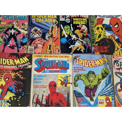 197 - A collection of 1980s Superman comic books