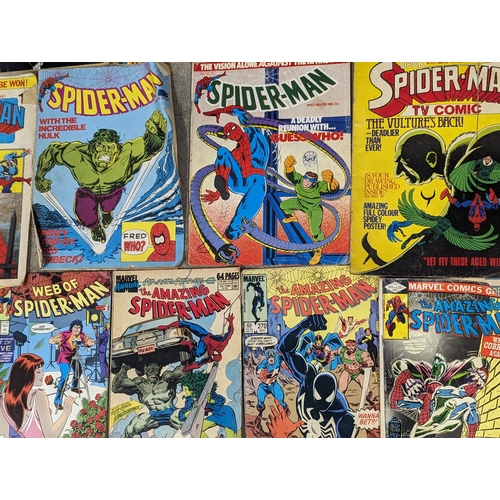 197 - A collection of 1980s Superman comic books