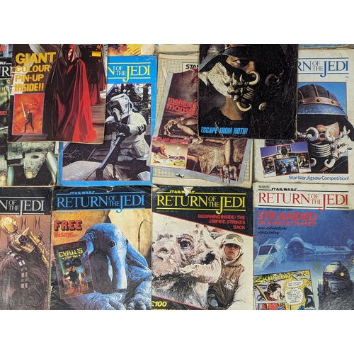 206 - A collection of 1984 Star Wars Return of the Jedi comic books