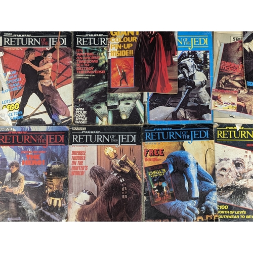 206 - A collection of 1984 Star Wars Return of the Jedi comic books