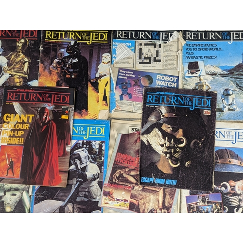 206 - A collection of 1984 Star Wars Return of the Jedi comic books